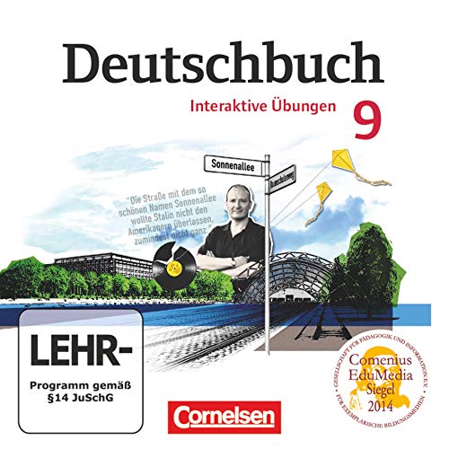 Deutschbuch Gymnasium - Berlin, Brandenburg, Mecklenburg-Vorpommern, Sachsen, Sachsen-Anhalt und Thüringen - 9. Schuljahr: Übungs-CD-ROM zum Arbeitsheft