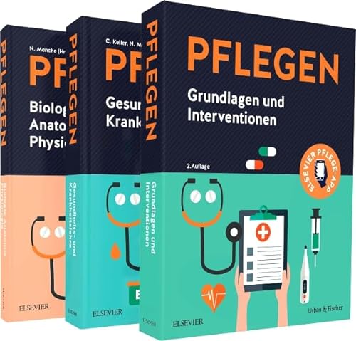 PFLEGEN Lernpaket: Grundlagen - Anatomie - Krankheitslehre