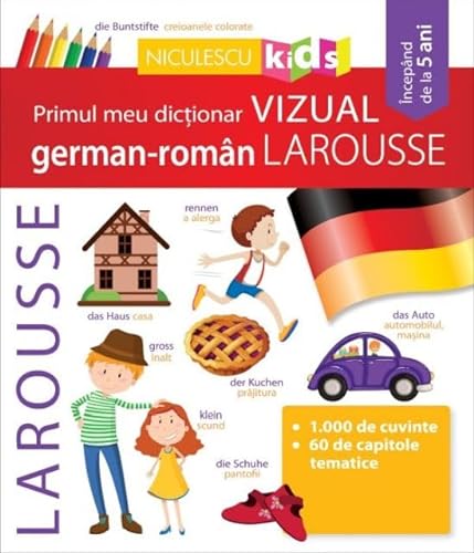 Primul Meu Dictionar Vizual German-Roman Larousse von Niculescu Kids