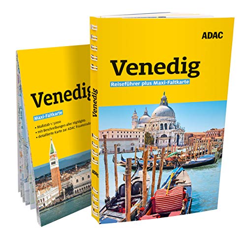 ADAC Reiseführer plus Venedig: Mit Maxi-Faltkarte und praktischer Spiralbindung