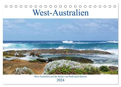 West-Australien (Tischkalender 2024 DIN A5 quer), CALVENDO Monatskalender von CALVENDO