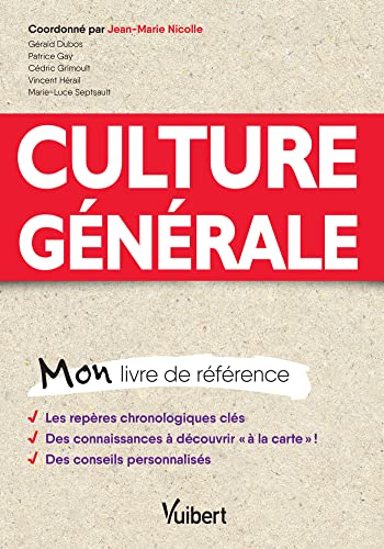 Culture générale - Mon livre de référence