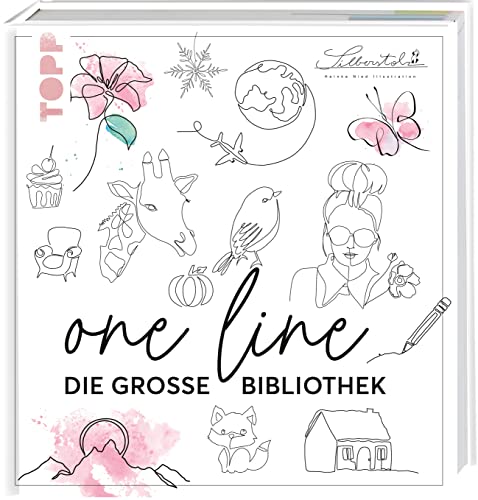 Die große One Line Bibliothek: Vielfältige Inspiration für dein Line Art Kunstwerk