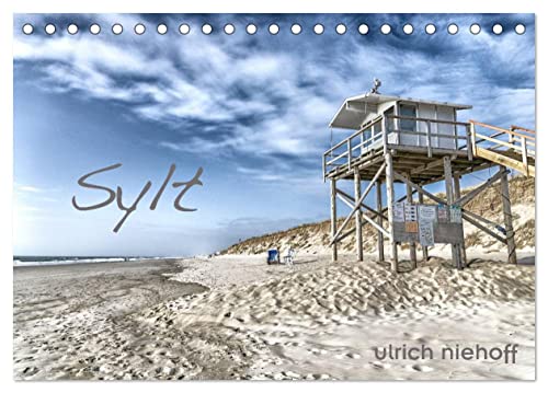 Sylt (Tischkalender 2025 DIN A5 quer), CALVENDO Monatskalender von CALVENDO
