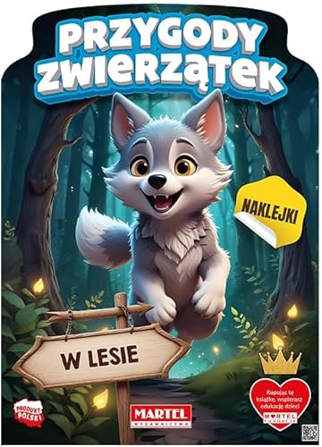Przygody zwierzątek w lesie z naklejkami von Martel