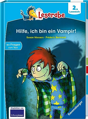 Hilfe, ich bin ein Vampir! - Leserabe 2. Klasse - Erstlesebuch für Kinder ab 7 Jahren (Leserabe - 2. Lesestufe)