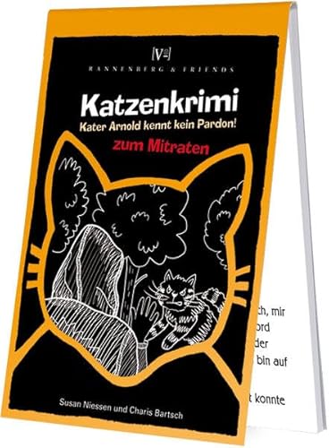 Katzenkrimi - Kater Arnold kennt kein Pardon: zum Mitraten (Spieleblöckchen)