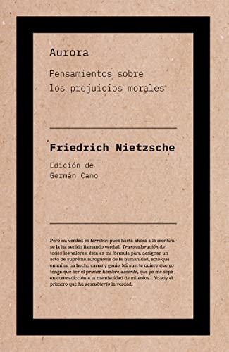 Aurora: Pensamientos sobre los prejuicios morales von Biblioteca Nueva