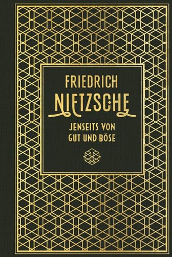 Jenseits von Gut und Böse: Leinen mit Goldprägung