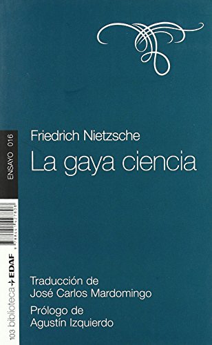 La gaya ciencia (Nueva Biblioteca Edaf)