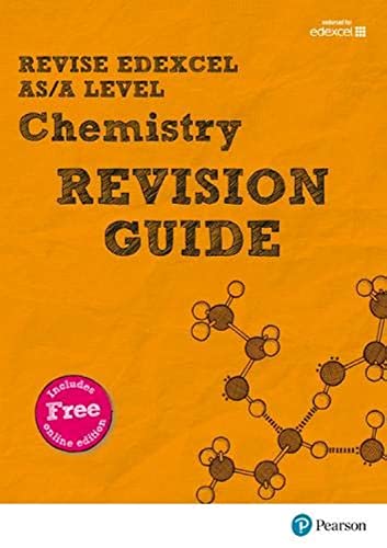 REVISE Edexcel AS/A Level Chemistry Revision Guide: with FREE online edition (REVISE Edexcel GCE Science 2015) von Pearson Education Limited