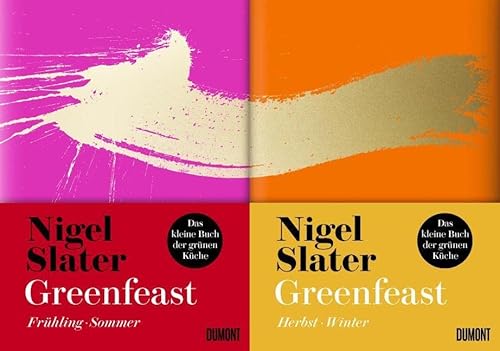 Greenfeast: Das kleine Buch der grünen Küche Band 1+2 plus 1 exklusives Postkartenset