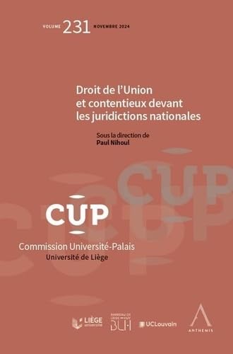 Droit de l'Union et contentieux devant les juridictions nationales (231) von ANTHEMIS