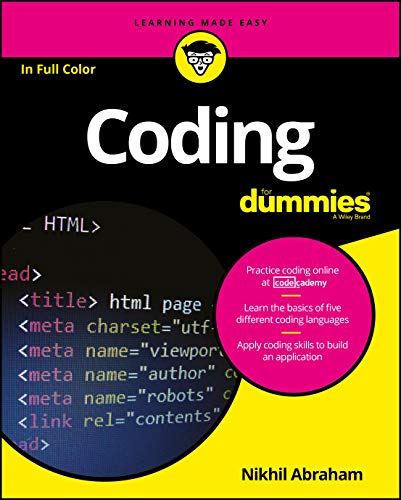 Coding For Dummies (For Dummies (Computers)) von For Dummies