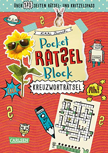 Pocket-Rätsel-Block: Kreuzworträtsel: 100% Rätselspaß für deine Tasche von Carlsen