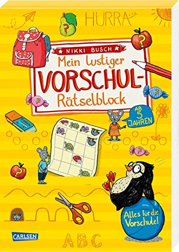 Rätselspaß Grundschule: Mein lustiger Vorschul-Rätselblock: Rätsel für die Vorschule von Carlsen