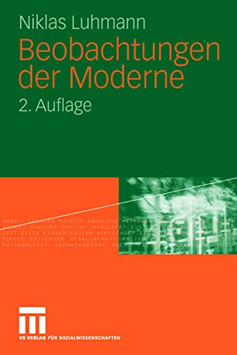 Beobachtungen der Moderne (German Edition)