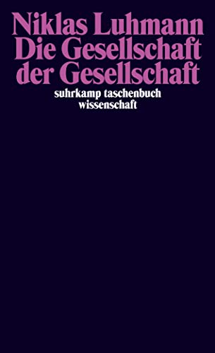 Die Gesellschaft der Gesellschaft: 1360 Tapa "Two Volumes" von Suhrkamp Verlag AG