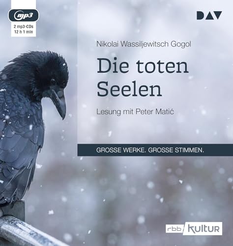 Die toten Seelen: Lesung mit Peter Matic (2 mp3-CDs) von Audio Verlag Der GmbH