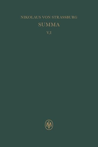 Summa, liber I (Corpus philosophorum Teutonicorum medii aevi) von Meiner, F