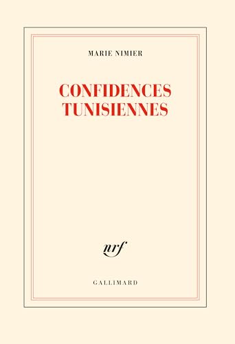 Confidences tunisiennes von GALLIMARD