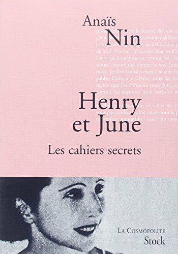 Henry et June: les cahiers secrets