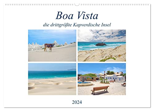 Boa Vista - die drittgrößte Kapverdische Insel (Wandkalender 2024 DIN A2 quer), CALVENDO Monatskalender