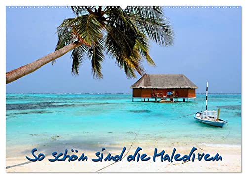 So schön sind die Malediven (Wandkalender 2024 DIN A2 quer), CALVENDO Monatskalender