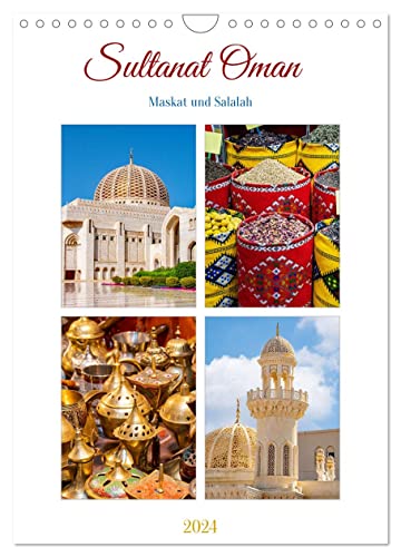 Sultanat Oman - Maskat und Salalah (Wandkalender 2024 DIN A4 hoch), CALVENDO Monatskalender von CALVENDO