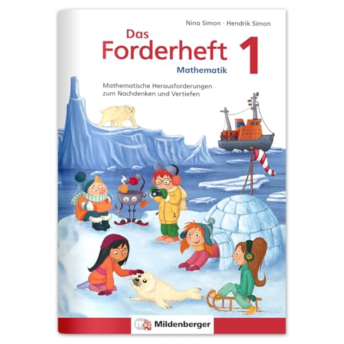 Das Forderheft Mathematik 1 – Mathematische Herausforderungen zum Nachdenken & Vertiefen | Grundschule, Übungsheft Klasse 1 | Knifflige Rechenaufgaben für schlaue Köpfe | Inkl. Lösungsheft und Sticker Das Forderheft Mathematik 1 – Mathematische Herausforderungen zum Nachdenken & Vertiefen | Grundschule, Übungsheft Klasse 1 | Knifflige Rechenaufgaben für schlaue Köpfe | Inkl. Lösungsheft und Sticker