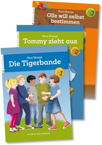 Die Tigerbande - in einfacher Sprache: Band 1 bis 3 im Set