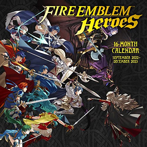 Fire Emblem 16-Month September 2022–December 2023 Calendar