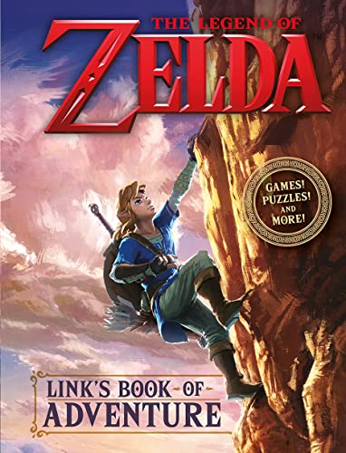 Official The Legend of Zelda: Link’s Book of Adventure: An official Legend of Zelda activity book – perfect for kids and fans of the video game!