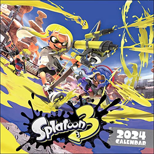 Splatoon 3 2024 Wall Calendar