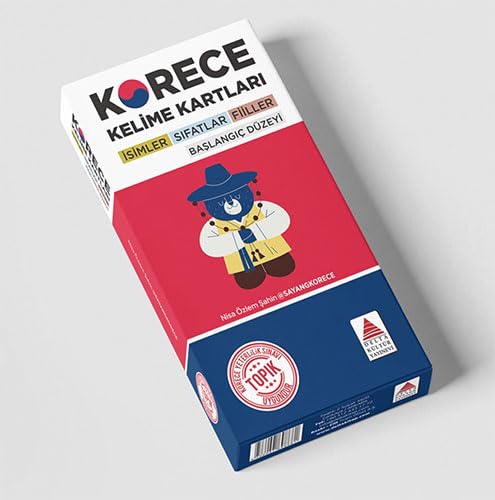 Korece Kelime Kartları: İsimler, Sıfatlar, Fiiller von Delta Kültür Yayınevi