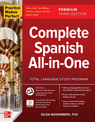 Practice Makes Perfect: Complete Spanish All-in-One, Premium Third Edition von McGraw-Hill Education Ltd