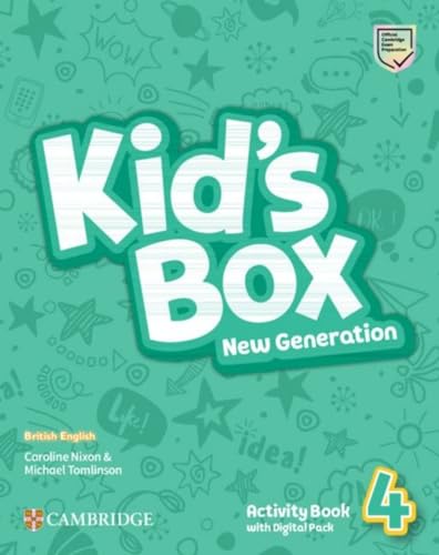 Kid's Box New Generation: Level 4. Activity Book with Digital Pack von Klett Sprachen GmbH