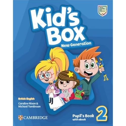 Kid's Box New Generation Level 2 Pupil's Book with eBook British English von Cambridge University Press