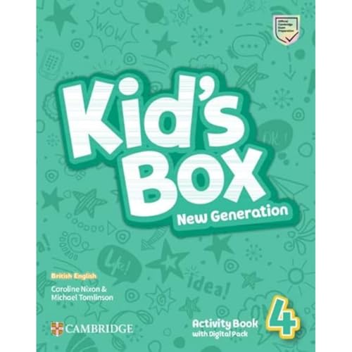 Kid's Box New Generation Level 4 Activity Book with Digital Pack British English von Cambridge University Press