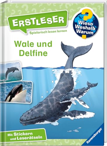Wieso? Weshalb? Warum? Erstleser, Band 3: Wale und Delfine: Mit Stickern und Leserätseln (Wieso? Weshalb? Warum? Erstleser, 3)