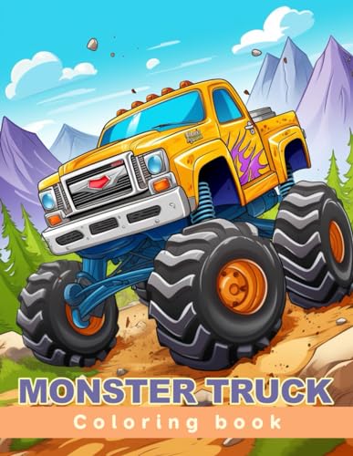 Monster Truck Coloring book: Age 4 - 12 von Independently published