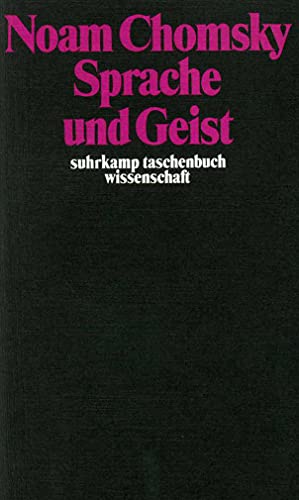 Sprache und Geist: Mit einem Anhang: Linguistik und Politik (suhrkamp taschenbuch wissenschaft)