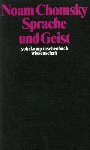 Sprache und Geist von Suhrkamp Verlag AG