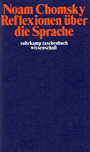 Suhrkamp Taschenbuch Wissenschaft Nr. 185: Reflexionen über die Sprache von Suhrkamp Verlag AG