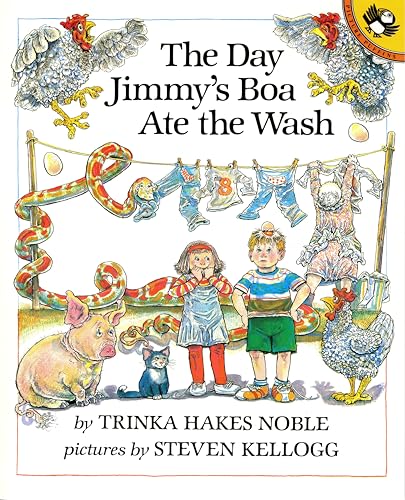 The Day Jimmy's Boa Ate the Wash (Picture Puffins)