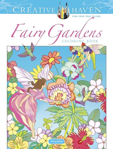 Fairy Gardens Coloring Book (Creative Haven Coloring Books) von Dover Publications