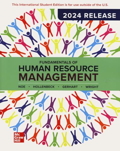 Fundamentals of Human Resource Management: 2024 Release ISE (Scienze)