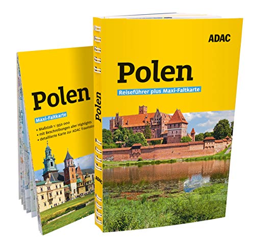 ADAC Reiseführer plus Polen: Mit Maxi-Faltkarte und praktischer Spiralbindung