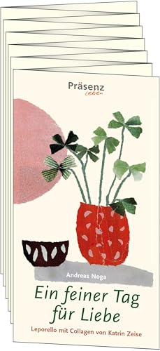 Ein feiner Tag für Liebe: Leporello mit Collagen von Katrin Zeise von Präsenz Medien & Verlag