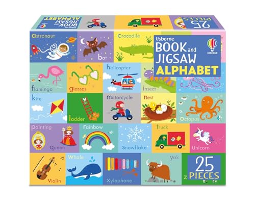 Book and Jigsaw Alphabet (Usborne Book and Jigsaw) von Usborne Publishing Ltd